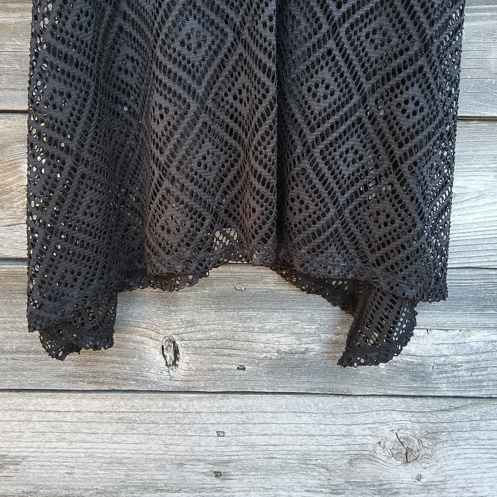 OP Black Swimsuit Cover Up Girls Size 7-9